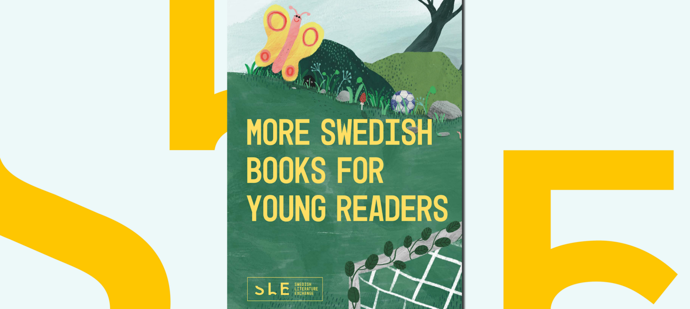 Cover, illustration picturing a butterfly and a green garden. 