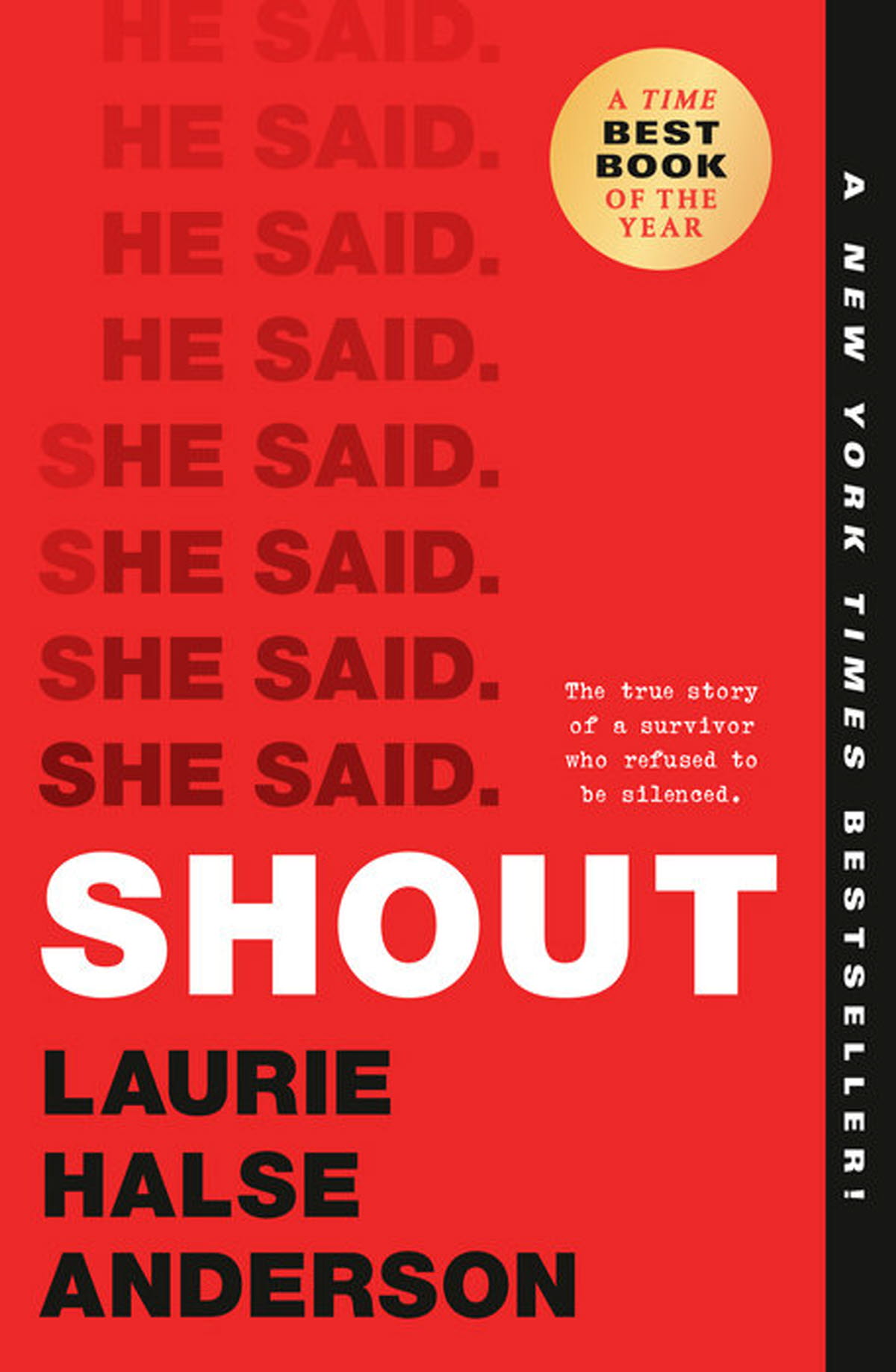 Laurie Halse Anderson, Shout