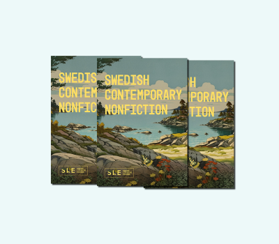 The cover of Swedish Contemporary Nonfiction in three copies.