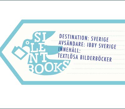 Logga i form av en adresslapp.