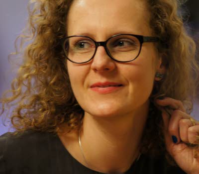 Justyna Czechowska är översättare från svenska till polska. Foto: David Magen.