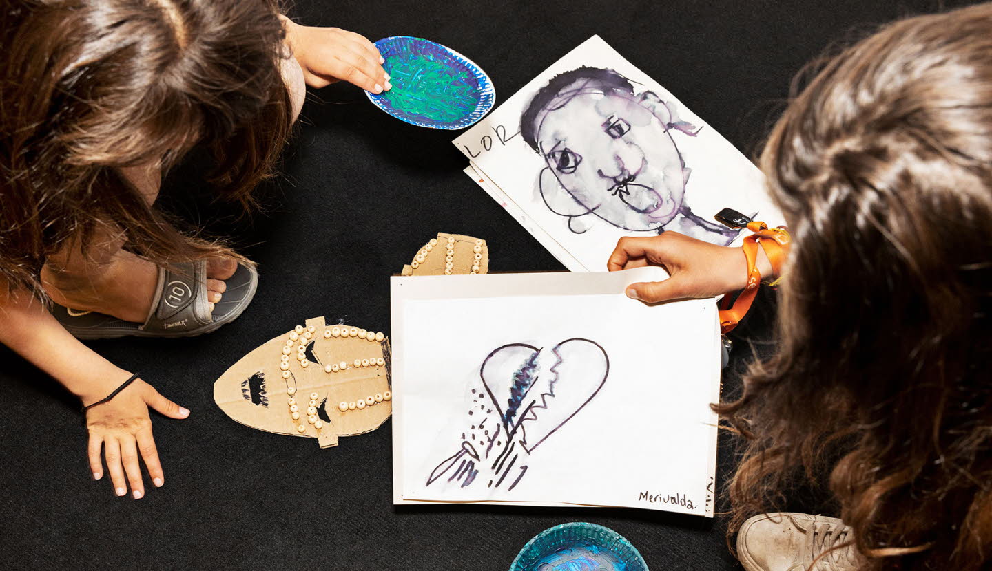 Bild och form-ämnet inom kulturskolan ökar. Foto: Susanne Kronholm.