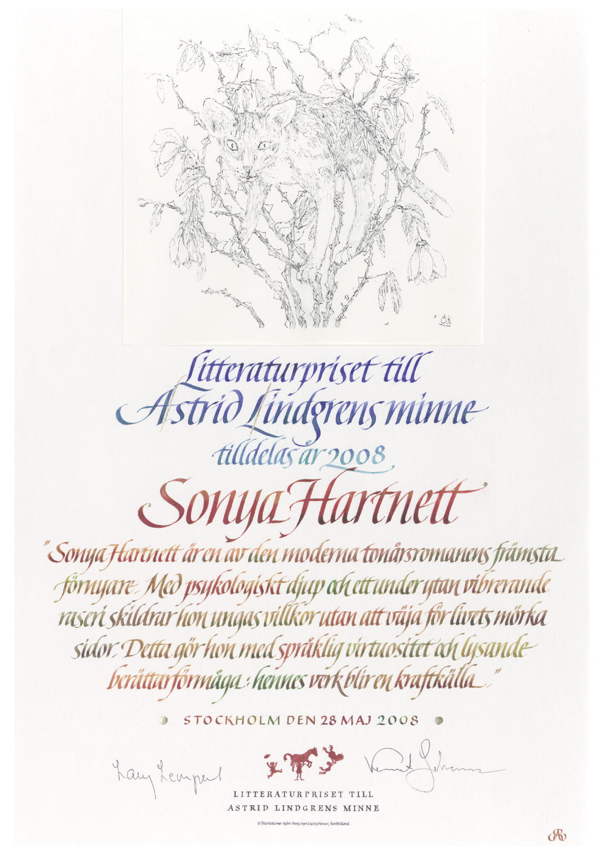 Diploma Sonya Hartnett