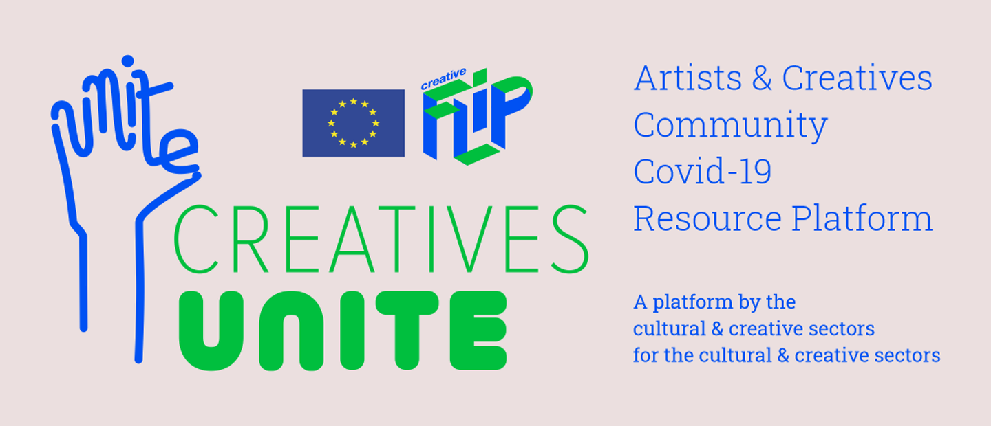 Bild med en hand och EU-logga och FLIP-logga på rosa bakgrund..