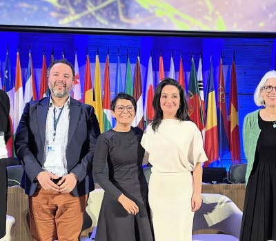 Bild på Kajsa Ravin, Abdullah Alkafri, Kathy Rowland, Andra Matei och Karalyn Monteil
