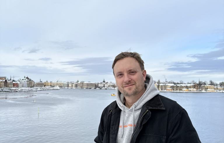 En bild på Andreas Blom