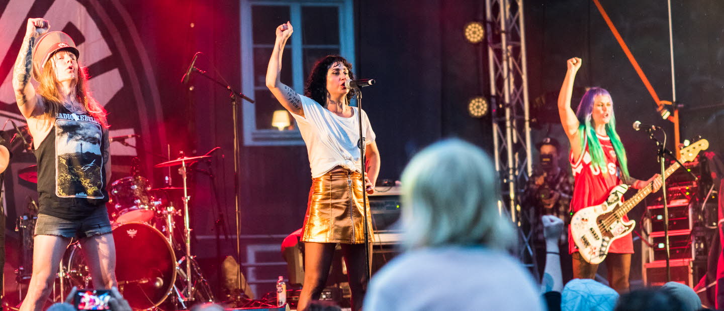 The Power of Music, an innovative and free festival in Luleå. Photo: Patrik Öhman.