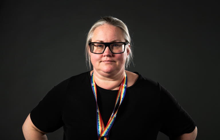 Porträttbild på Sara Dahl.