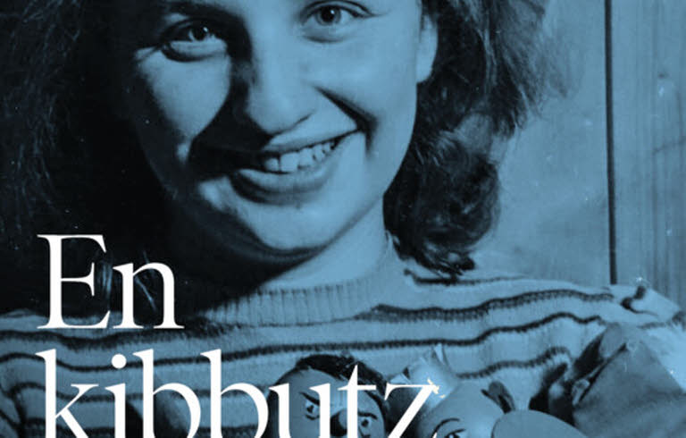 Book cover: a photo of an young woman, there's a blue filter over the photo and she's smiling and looking towards the camera. 