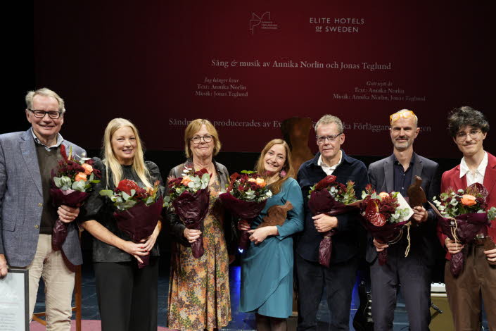 A happy group of laureates 2024. 