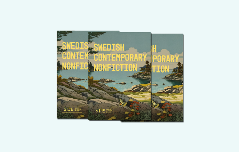 The cover of Swedish Contemporary Nonfiction in three copies.
