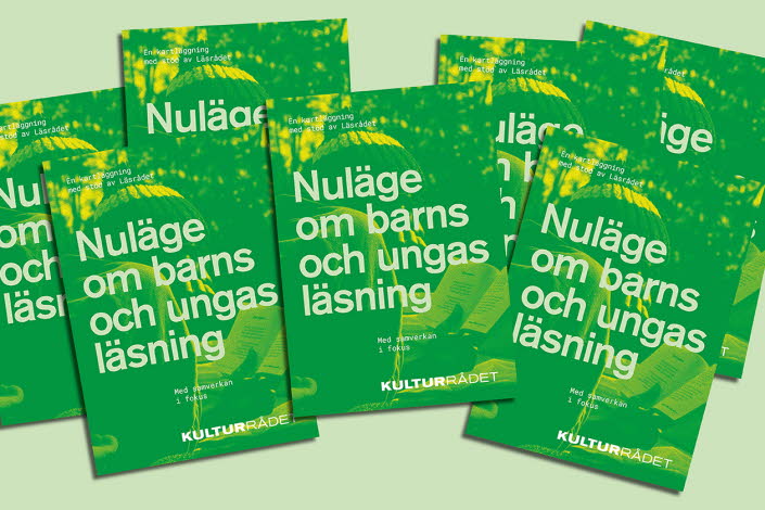 Bild på rapporten Nuläge om barns och ungas läsning
