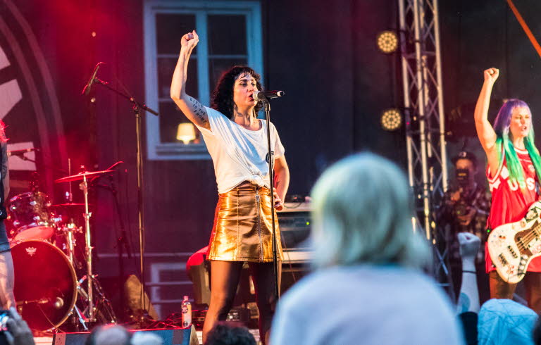 Musikens Makt är en kreativ, nytänkande och gratis musikfestival som välkomnar alla till Luleå. Foto: Patrik Öhman. 