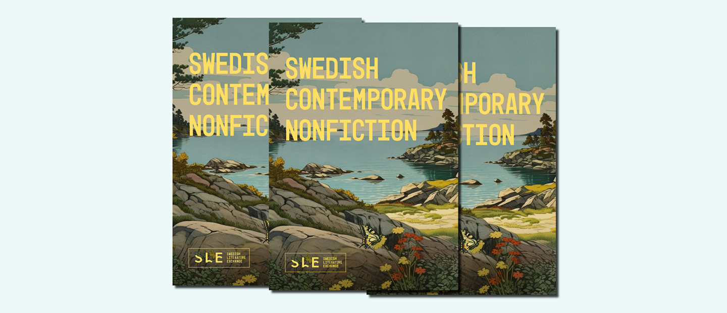 The cover of Swedish Contemporary Nonfiction in three copies.