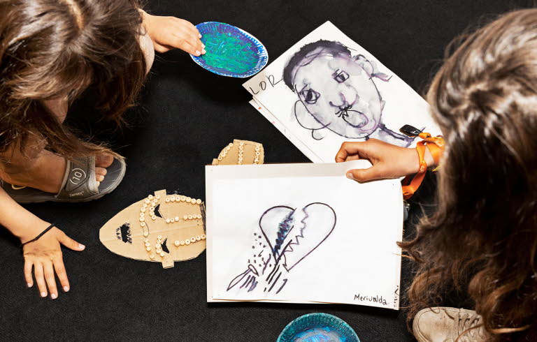 Bild och form-ämnet inom kulturskolan ökar. Foto: Susanne Kronholm.