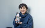Baek Heena with her figurine Odd Mama