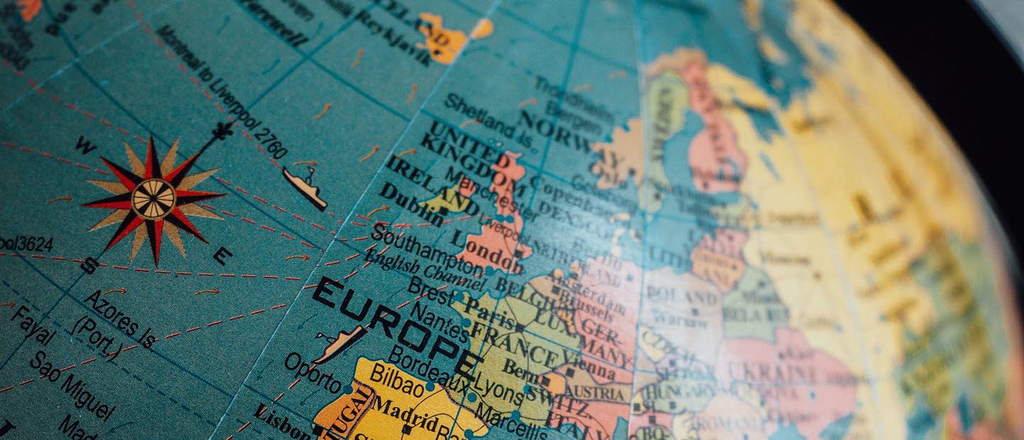 Bild på jordglob. Foto: Unsplash