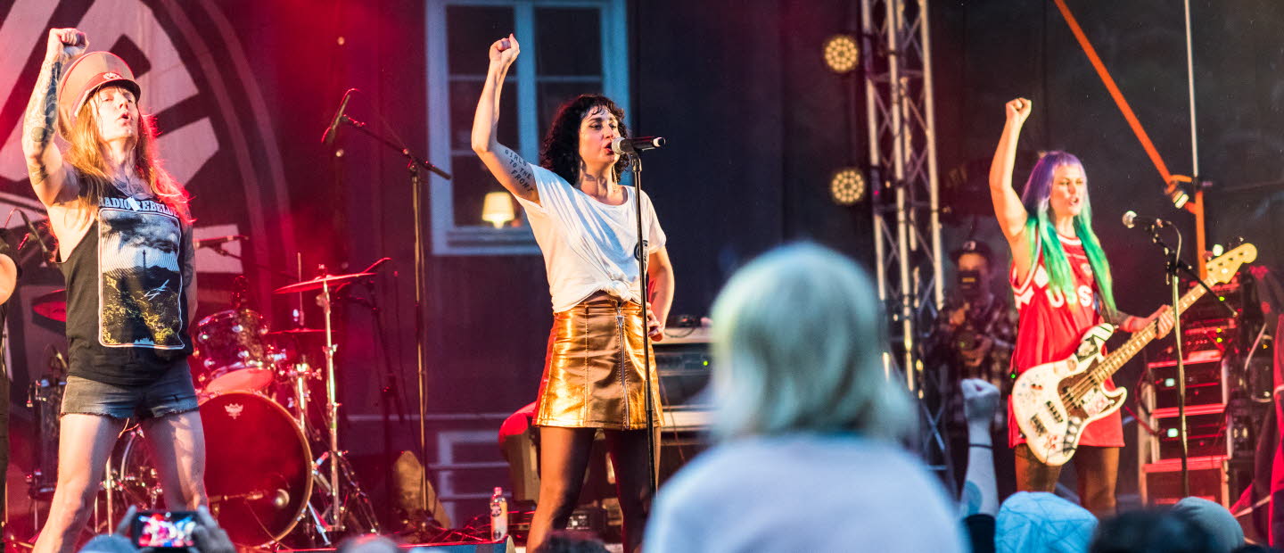 Musikens Makt är en kreativ, nytänkande och gratis musikfestival som välkomnar alla till Luleå. Foto: Patrik Öhman. 