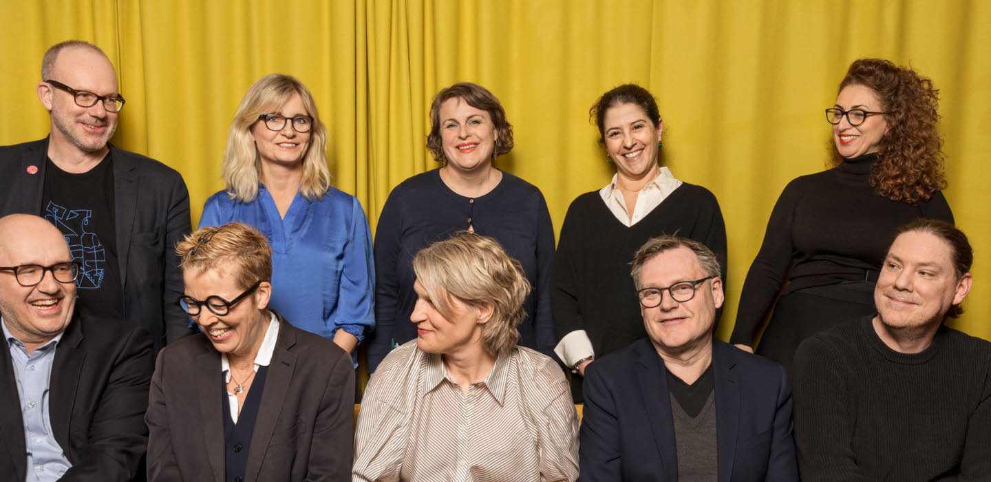 Gruppbild av läsrådet. Foto: Susanne Kronholm.