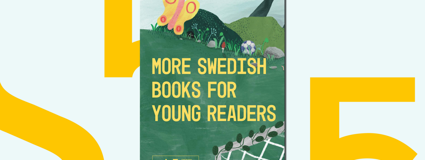 Cover, illustration picturing a butterfly and a green garden. 